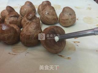 可可迷你泡芙的做法步骤：14