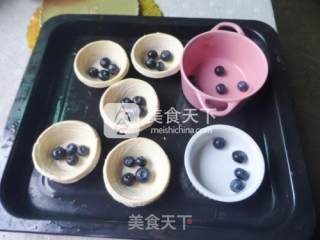 蓝莓蛋挞的做法步骤：5