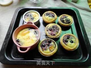 蓝莓蛋挞的做法步骤：7