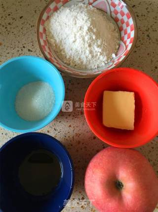 玫瑰苹果卷的做法步骤：1