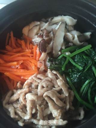 石锅拌饭……肉肉肉的做法步骤：6