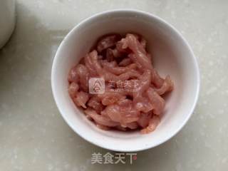 毛豆榨菜肉丝的做法步骤：7