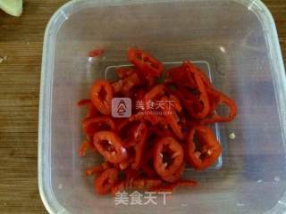 芹菜豆干炒肉丝的做法步骤：3