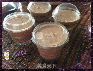香蕉巧克力慕斯的做法步骤：13