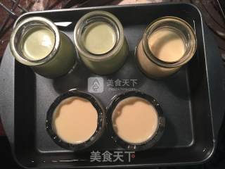 抹茶烤布丁的做法步骤：10