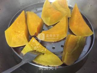 南瓜全麦馒头·简易面包机版的做法步骤：1
