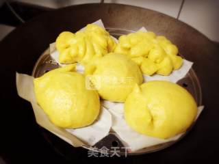 南瓜全麦馒头·简易面包机版的做法步骤：14
