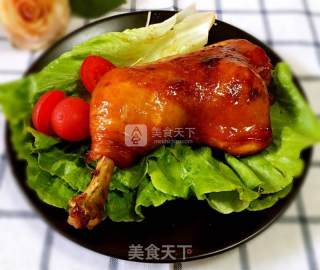 烤鸡腿的做法步骤：7