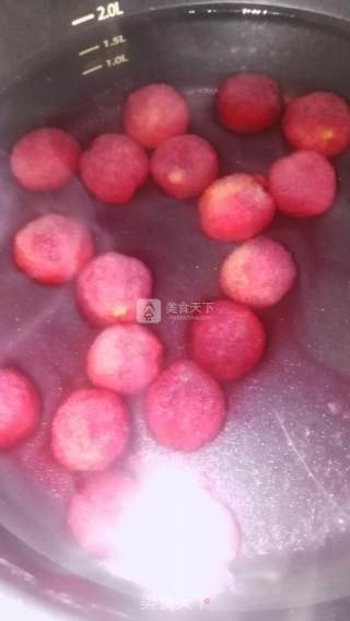 杨梅汤的做法步骤：2
