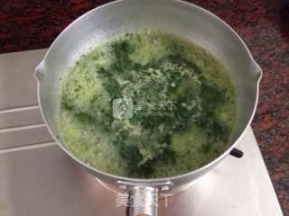 碧绿豆腐鱼羹的做法步骤：12