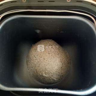 黑芝麻核桃仁吐司的做法步骤：4