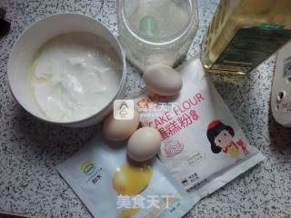 芒果干小蛋糕的做法步骤：1