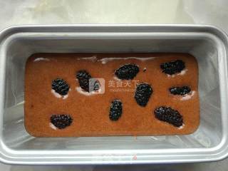 桑葚布朗尼蛋糕的做法步骤：7