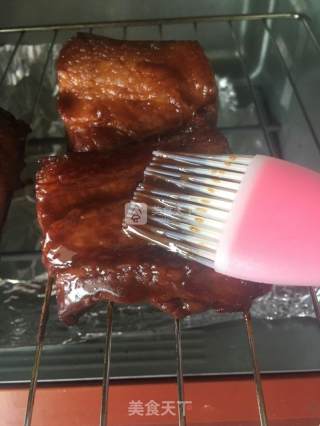 香烤叉烧五花肉的做法步骤：7