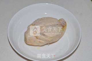鸡丝凉面的做法步骤：1