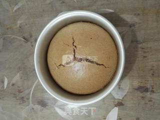 无油可可威风蛋糕的做法步骤：16