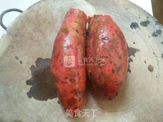 红薯糖水的做法步骤：1