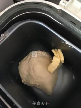 拉丝白土司的做法步骤：2