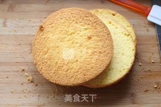 芒果奶油蛋糕的做法步骤：6
