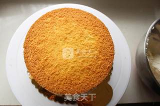 芒果奶油蛋糕的做法步骤：11