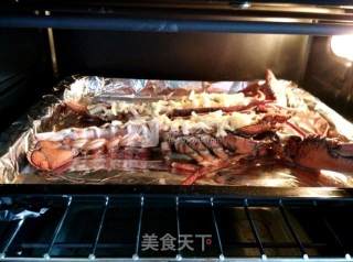 芝士焗龙虾的做法步骤：8