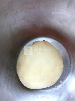 中式传统黑芝麻椒盐酥饼的做法步骤：2