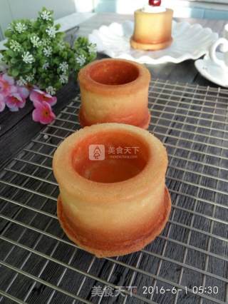 堡尔美克海绵蛋糕杯的做法步骤：17