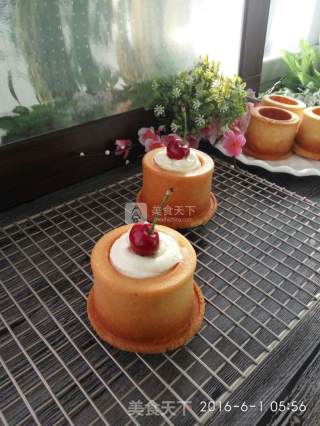 堡尔美克海绵蛋糕杯的做法步骤：19