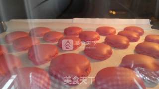 草莓马卡龙棒棒糖的做法步骤：8
