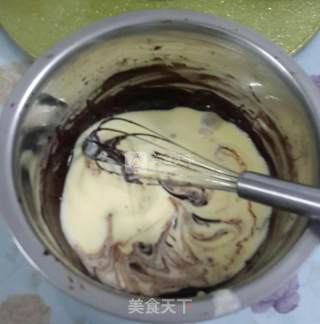 巧克力镜面淋面蛋糕的做法步骤：12