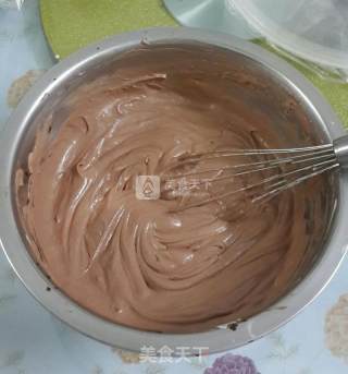 巧克力镜面淋面蛋糕的做法步骤：15