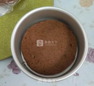 巧克力镜面淋面蛋糕的做法步骤：16