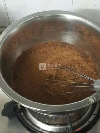 巧克力镜面淋面蛋糕的做法步骤：19