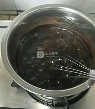 巧克力镜面淋面蛋糕的做法步骤：20