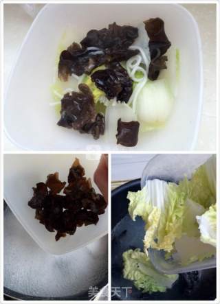 豆角土豆肉末米线的做法步骤：22