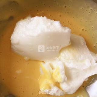 青豆肉臊戚风蛋糕的做法步骤：11