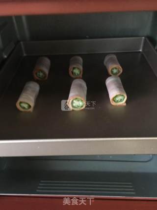 烤培根秋葵卷的做法步骤：9