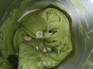 抹茶红豆香草磅蛋糕的做法步骤：7