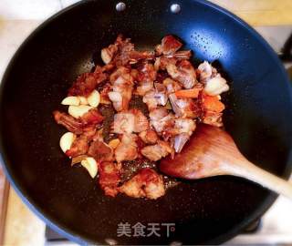 茶树菇烧排骨的做法步骤：3