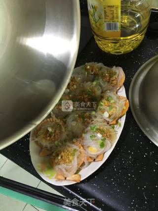 蒜蓉粉丝蒸扇贝的做法步骤：10