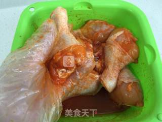 【奥尔良鸡腿】自制肯德基美味的做法步骤：3