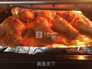 【奥尔良鸡腿】自制肯德基美味的做法步骤：8
