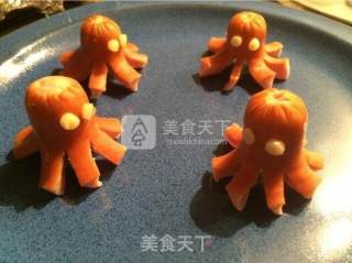 创意深海章鱼意面的做法步骤：4