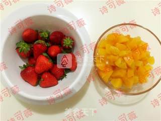 奶油水果蛋糕的做法步骤：2