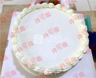 奶油水果蛋糕的做法步骤：9