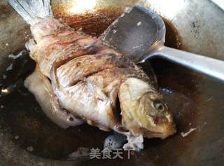 【红烧鲫鱼】的做法步骤：6