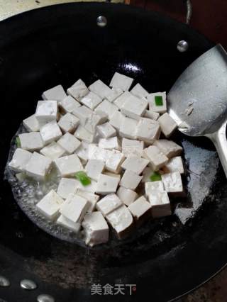 黄瓜炒豆腐的做法步骤：3