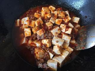 麻婆豆腐的做法步骤：6