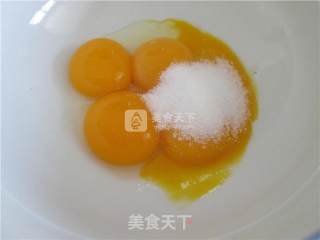 北海道戚风（含香草奶油馅）的做法步骤：9
