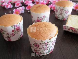 戚风纸杯蛋糕的做法步骤：14